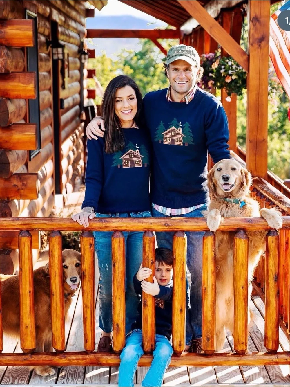 RARE Kiel James Patrick Cozy Cabin Sweatshirt